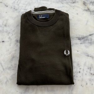 Fred Perry - Sweater - Olive Green - Small